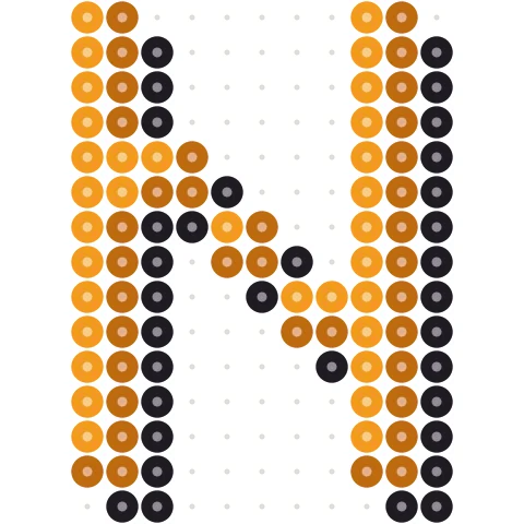 Letter N