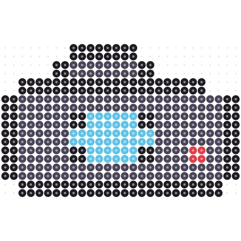 Pixel Camera Perler bead pattern