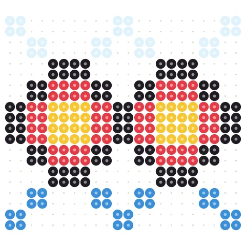 Pixel Candy Perler bead pattern