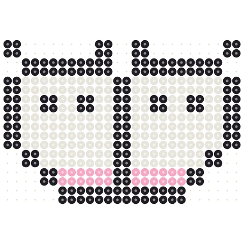 Pixel Goat Perler bead pattern