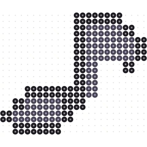 Pixel Music Note Perler bead pattern