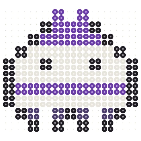 Pixel Wizard Perler bead pattern