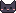 Schwarze Katze Pixel-Art-Vorlage