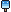 Blaues Eis am Stiel Pixel-Art-Vorlage