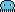 Blauer Oktopus Pixel-Art-Vorlage