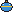 Blauer Christbaumschmuck Pixel-Art-Vorlage