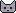 Graue Katze Pixel-Art-Vorlage