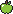 Grüner Apfel Pixel-Art-Vorlage