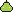 Grüne Birne Pixel-Art-Vorlage