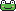 Fröhlicher Frosch Pixel-Art-Vorlage
