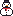Fröhlicher Schneemann Pixel-Art-Vorlage