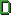 Buchstabe D Pixel-Art-Vorlage