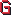 Buchstabe G Pixel-Art-Vorlage