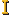 Buchstabe I Pixel-Art-Vorlage