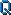 Buchstabe Q Pixel-Art-Vorlage