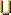 Buchstabe U Pixel-Art-Vorlage