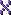 Buchstabe X Pixel-Art-Vorlage