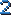 Zahl 2 Pixel-Art-Vorlage