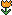 Orange Tulpe Pixel-Art-Vorlage