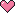 Rosa Pixelherz Pixel-Art-Vorlage
