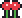 Pixel Rose Pixel-Art-Vorlage