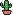 Kaktus im Topf Pixel-Art-Vorlage