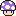 Violetter Pilz Pixel-Art-Vorlage