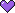 Violettes Pixelherz Pixel-Art-Vorlage