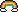 Regenbogen und Wolken Pixel-Art-Vorlage