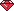 Roter Rubin Pixel-Art-Vorlage