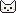Weiße Katze Pixel-Art-Vorlage