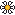 Weißes Gänseblümchen Pixel-Art-Vorlage