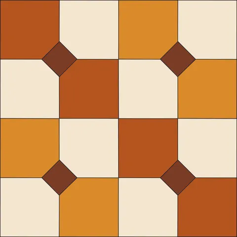 Bow Tie Quilt Block · Autumn Spice