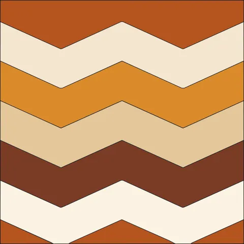 Chevron Stripes · Autumn Spice
