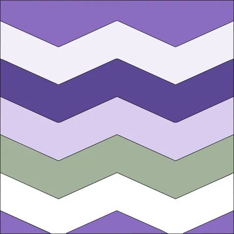 Chevron Stripes · Lavender Field