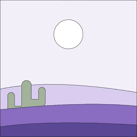 Desert Dunes · Lavender Field 2