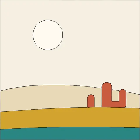 Desert Dunes · Retro Mustard