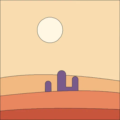 Desert Dunes · Sunset Glow 2