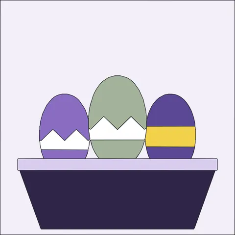 Easter Eggs · Lavender Field