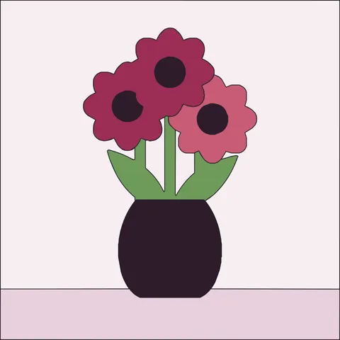 Flowers in a Vase · Berry Garden