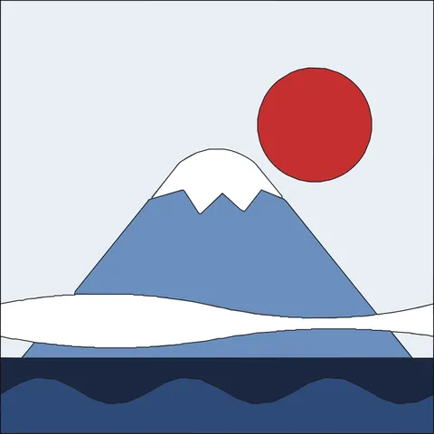 Mount Fuji · Winter Frost
