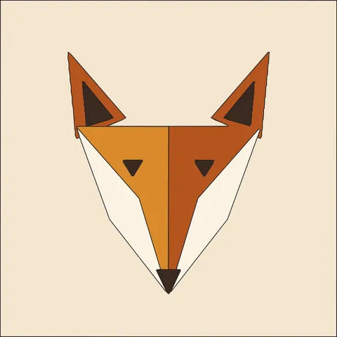 Geometric Fox · Autumn Spice