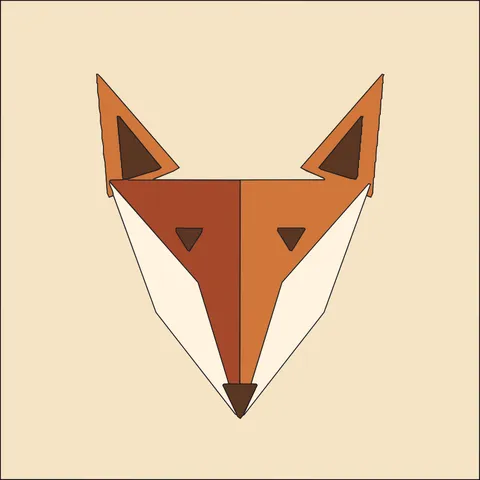 Geometric Fox · Desert Sand