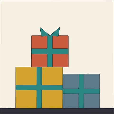 Gift Boxes · Retro Mustard