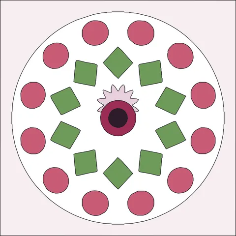 Mandala · Berry Garden 2
