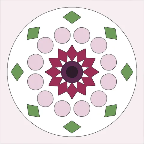 Mandala · Berry Garden 6