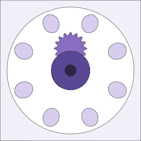 Mandala · Lavender Field 3