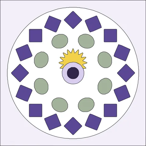 Mandala · Lavender Field 5