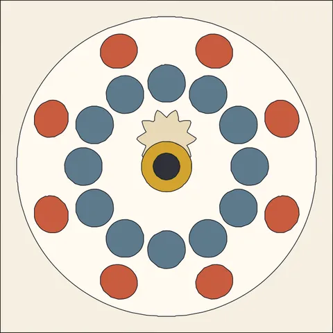 Mandala · Retro Mustard 6