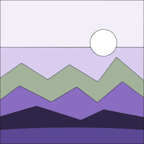 Mountain Range · Lavender Field 2